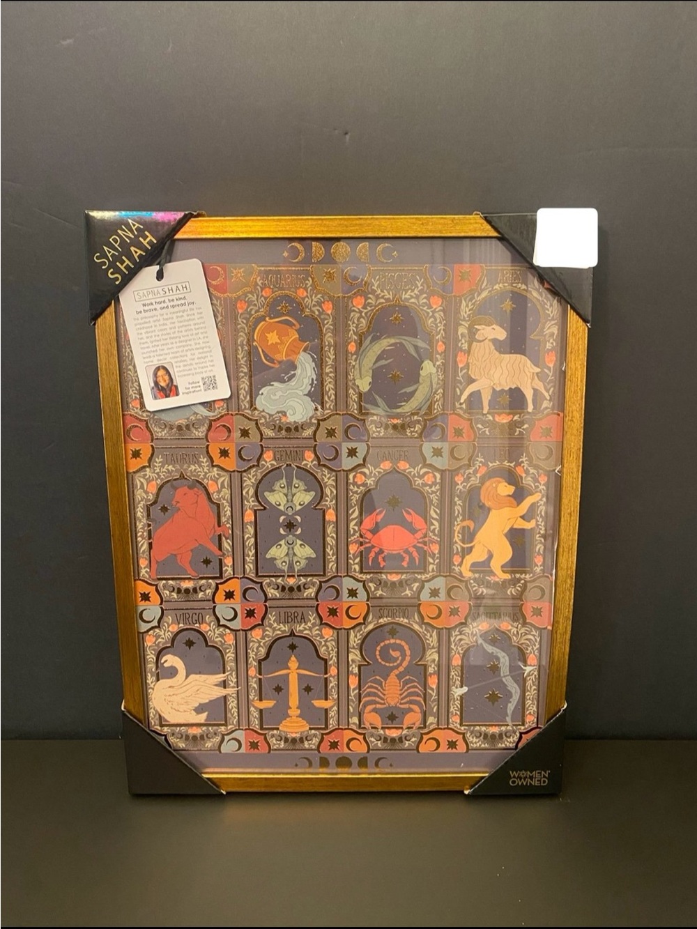 Sapna Shah Zodiac Frame